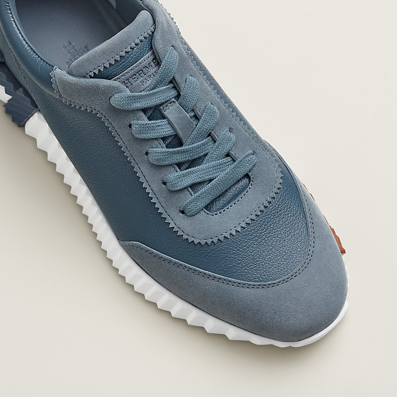 スニーカー 《バウンシング》 - ブルー | Hermès - エルメス-公式サイト